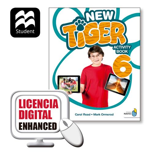 e: New Tiger Enhanced 6 Digital Activity Book Pack