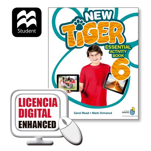 e: New Tiger Enhanced 6 Digital Essential Activity Book Pack