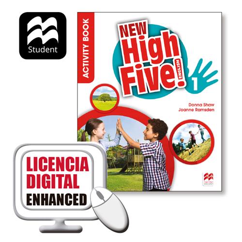 e: New High Five! Enhanced 1 Digital Activity Book Pack