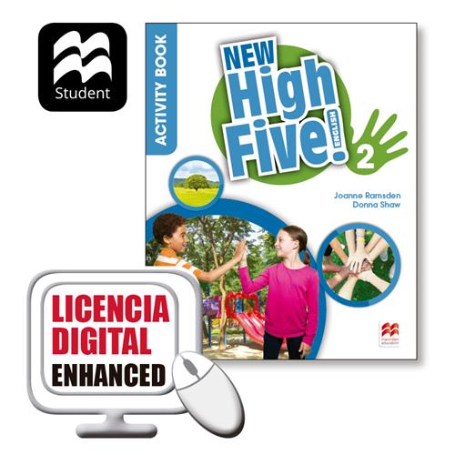 e: New High Five! Enhanced 2 Digital Activity Book Pack