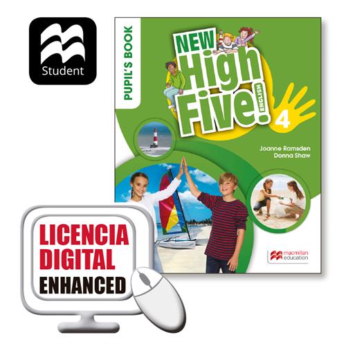 e: New High Five! Enhanced 4 Digital Pupils Book