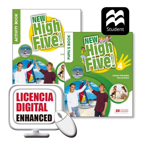 e: New High Five! Enhanced 4 Digital Pupils&Activity Pack