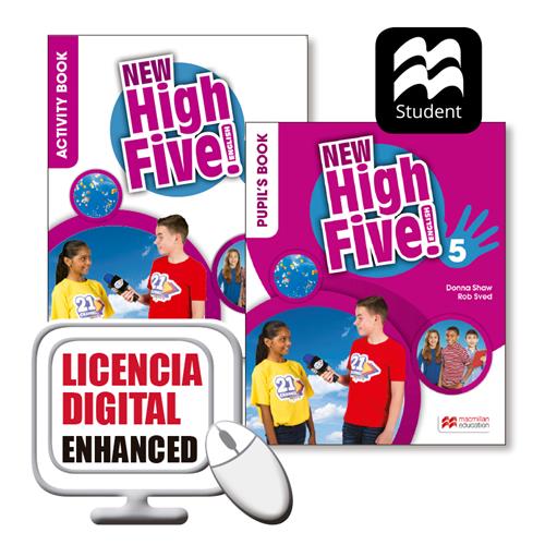 e: New High Five! Enhanced 5 Digital Pupils&Activity Pack