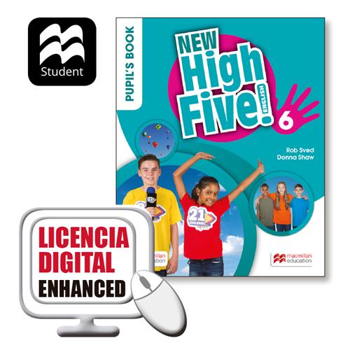 e: New High Five! Enhanced 6 Digital Pupils Book Pack