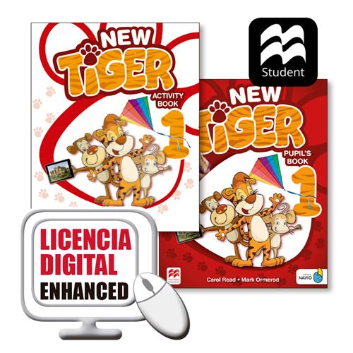 e: New Tiger Enhanced 1 Pupils&Activity Pack