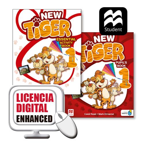 e: New Tiger Enhanced 1 Pupils&Essential Activity Pack