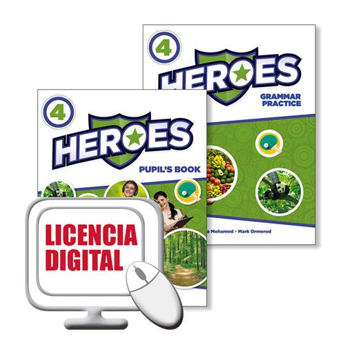 e: Heroes 4 Digital Pupil#s Book with Pupil´s Practice Kit