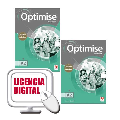 OPTIMISE A2 Workbook without key and Digital Workbook