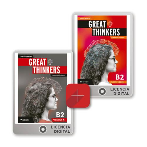 e: GREAT THINKERS B2 Digital Student´s Book and Digital Workbook