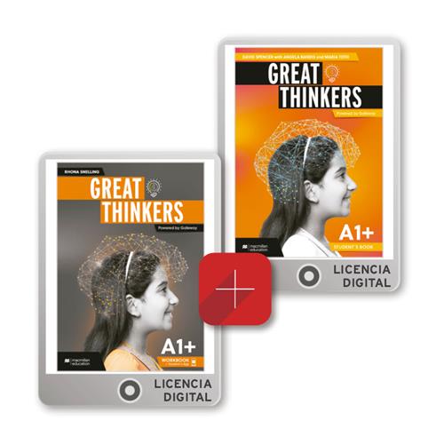 e: GREAT THINKERS A1+ Digital Student´s Book and Digital Workbook