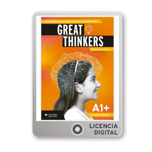 e: GREAT THINKERS A1+ Digital Student´s Book