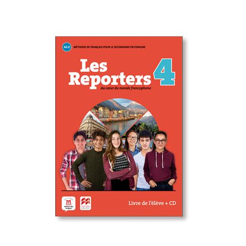 Les Reporters 4 - A2.2 - Livre de l´élève + CD