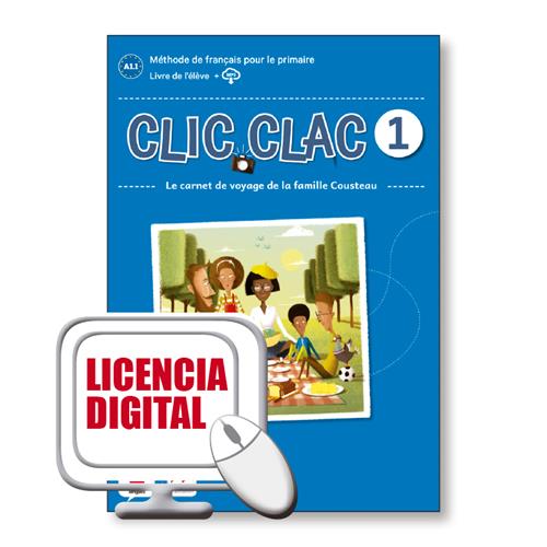 e: Clic Clac 1 Livre numerique (Licencia Digital Blink)