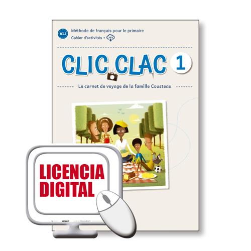 e: Clic Clac 1 Cahier numerique (Licencia Digital Blink)