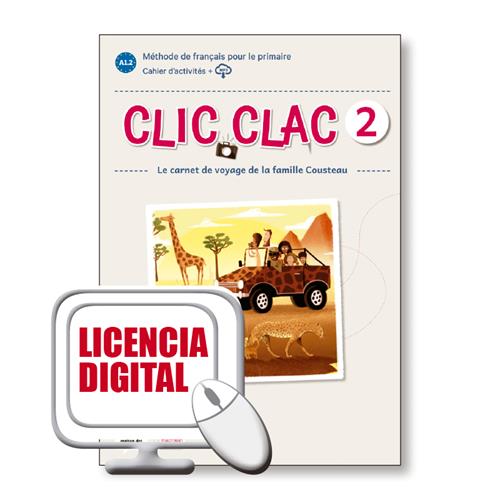 e: Clic Clac 2 Cahier numerique (Licencia Digital Blink)