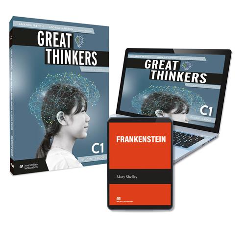GREAT THINKERS C1 Student´s book & eReader: libro de texto y versión digital (licencia 15 meses)