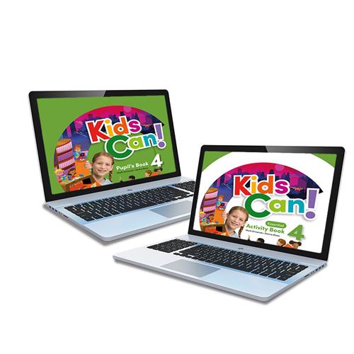 e:  KIDS CAN! 4 Pupil´s Book, Essential Activity Book & Extra Fun: Versión digital
