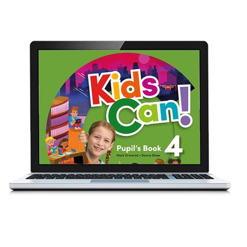 e:  KIDS CAN! 4 Pupil´s Book: libro de texto versión digital