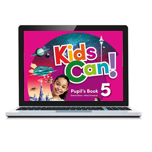 e:  KIDS CAN! 5 Pupil´s Book: libro de texto versión digital