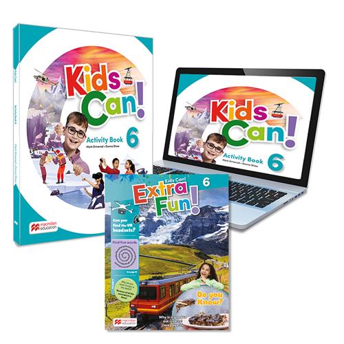 KIDS CAN! 6 Activity Book, ExtraFun & Pupil´s App: cuaderno de actividades impreso