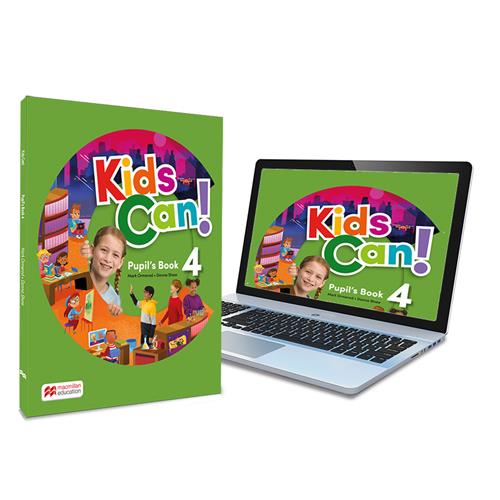 KIDS CAN! 4 Pupil´s Book: libro de texto de inglés impreso con acceso a la versión digital