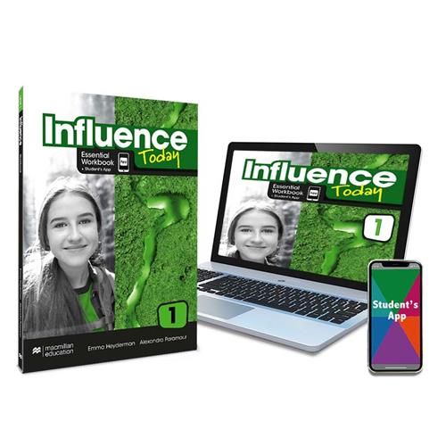INFLUENCE TODAY 1 Essential Workbook, Competence Evaluation Tracker y Student´s App