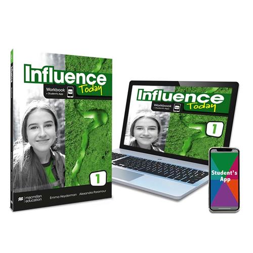 INFLUENCE TODAY 1 Workbook, Competence Evaluation Tracker y Student´s App