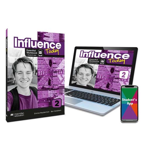 INFLUENCE TODAY 2 Essential Workbook, Competence Evaluation Tracker y Student´s App