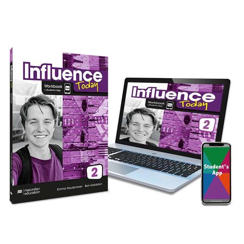 INFLUENCE TODAY 2 Workbook, Competence Evaluation Tracker y Student´s App