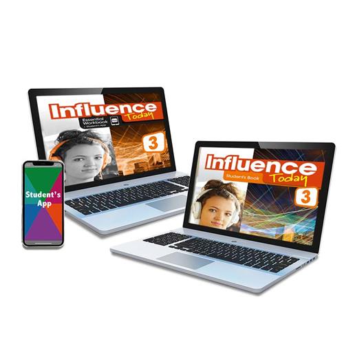 e:  INFLUENCE TODAY 3 Student´s Book, Workbook & App: libro y cuaderno digital & app