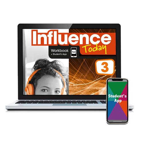e:  INFLUENCE TODAY 3 Workbook y Student´s App: cuaderno de actividades digital + app