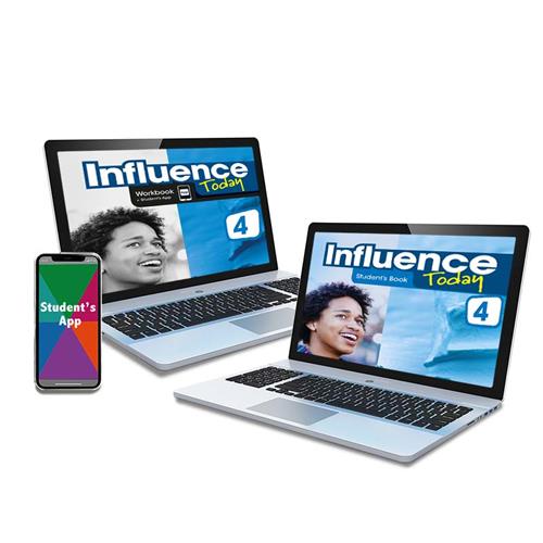 e:  INFLUENCE TODAY 4 Student´s Book, Workbook & Student´s App: libro y cuaderno digital & app