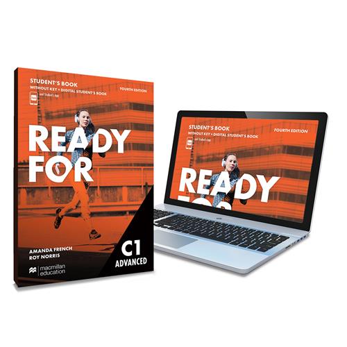 READY FOR C1 ADVANCED Student´s book without key: libro del alumno impreso y digital sin respuestas