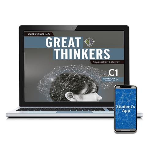e:  GREAT THINKERS C1 Workbook y Student´s App: cuaderno de actividades digital y app del alumno