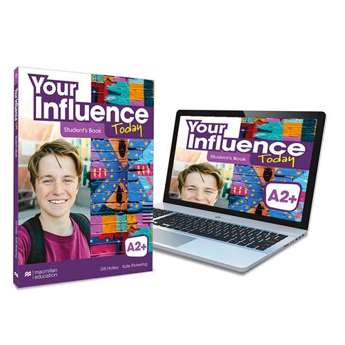 YOUR INFLUENCE TODAY A2+ Student´s book: libro de texto y versión digital (licencia 15 meses)