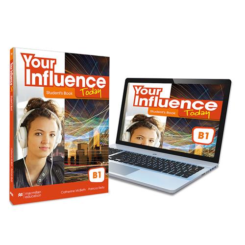 YOUR INFLUENCE TODAY B1 Student´s book: libro de texto y versión digital (licencia 15 meses)