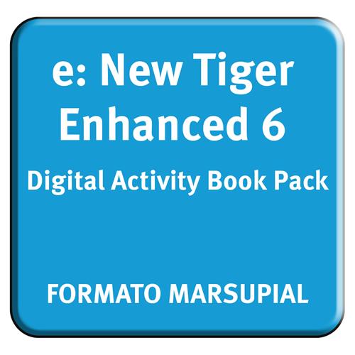 e: New Tiger Enhanced 6 Digital Activity Book Pack. Formato marsupial