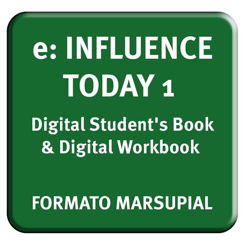 e: INFLUENCE TODAY 1 Digital Students Book & Digital Workbook. Formarto marsupial
