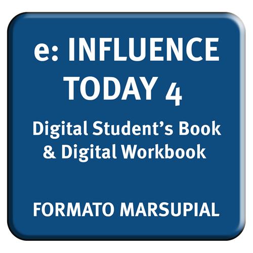 e: INFLUENCE TODAY 4 Digital Students Book & Digital Workbook. Formarto marsupial