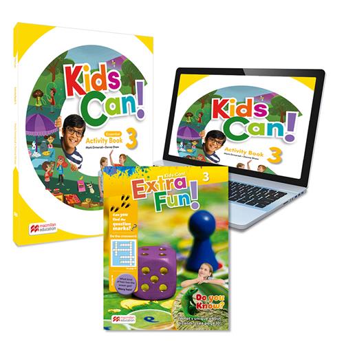 KIDS CAN! 3 Essential Activity Book & Extra Fun! and Digital Essential Activity Book