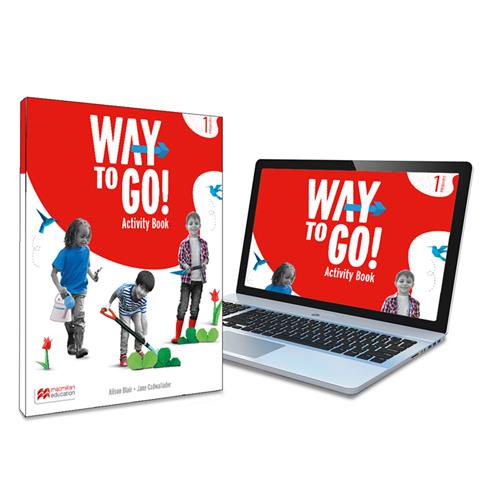 Way to Go! 1 Activity Book: cuaderno de actividades impreso con acceso a la versión digital