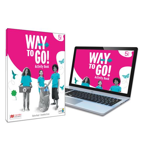 Way to Go! 4 Activity Book: Cuaderno de actividades impreso con acceso a la versión digital