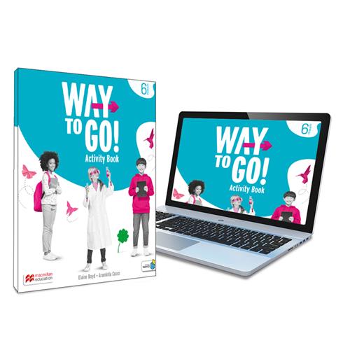 Way to Go! 6 Activity Book: Cuaderno de actividades con acceso a la versión digital