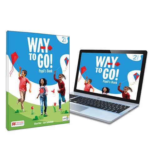 Way to Go! 2 Pupils Book: libro de texto de inglés impreso con acceso a la versión digital