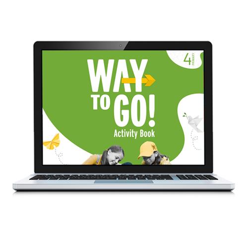 e: Way to Go! 4 Activity Book: Cuaderno de actividades Versión Digital