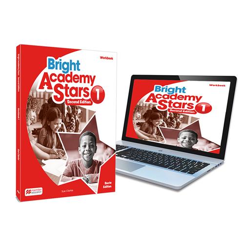 Bright Academy Stars 1 Activity Book:cuaderno de actividades impreso con acceso a la versión digital