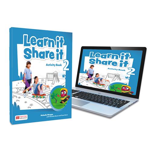 Learn it Share it 2 Activity Book: Cuaderno de actividades impreso con acceso a la versión digital