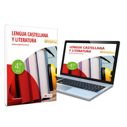 Lengua Castellana 4º - Libro de texto en formato físico de Diversificación Curricular 4º ESO