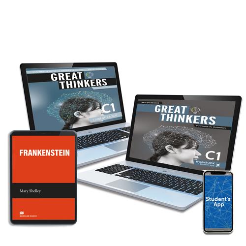 GREAT THINKERS C1 Student´s Book, Workbook, eReader & Students App: libro y cuaderno digital & app