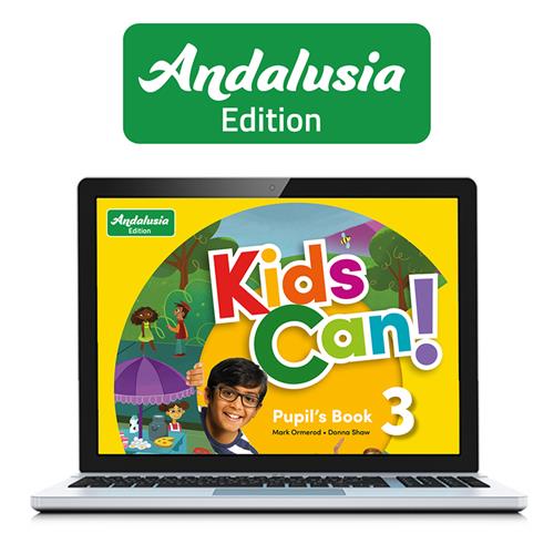 e: KIDS CAN! Andalucia 3 Pupils Book: libro de texto de inglés versión digital.
